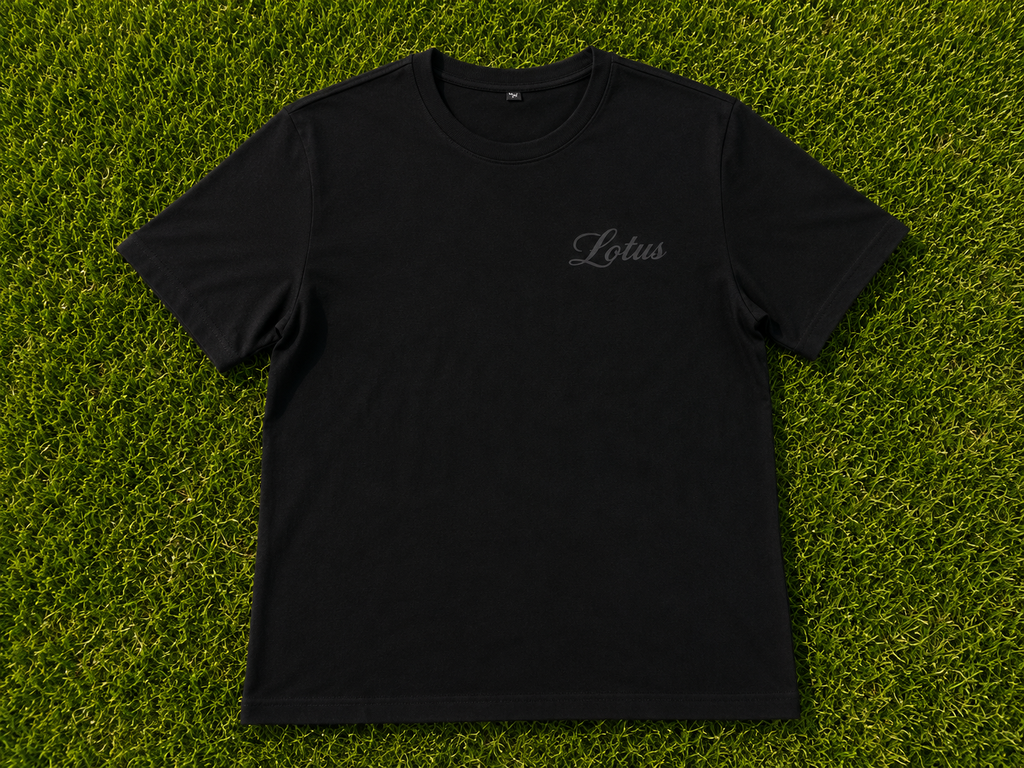 Black "OCHO Edition Lotus tee
