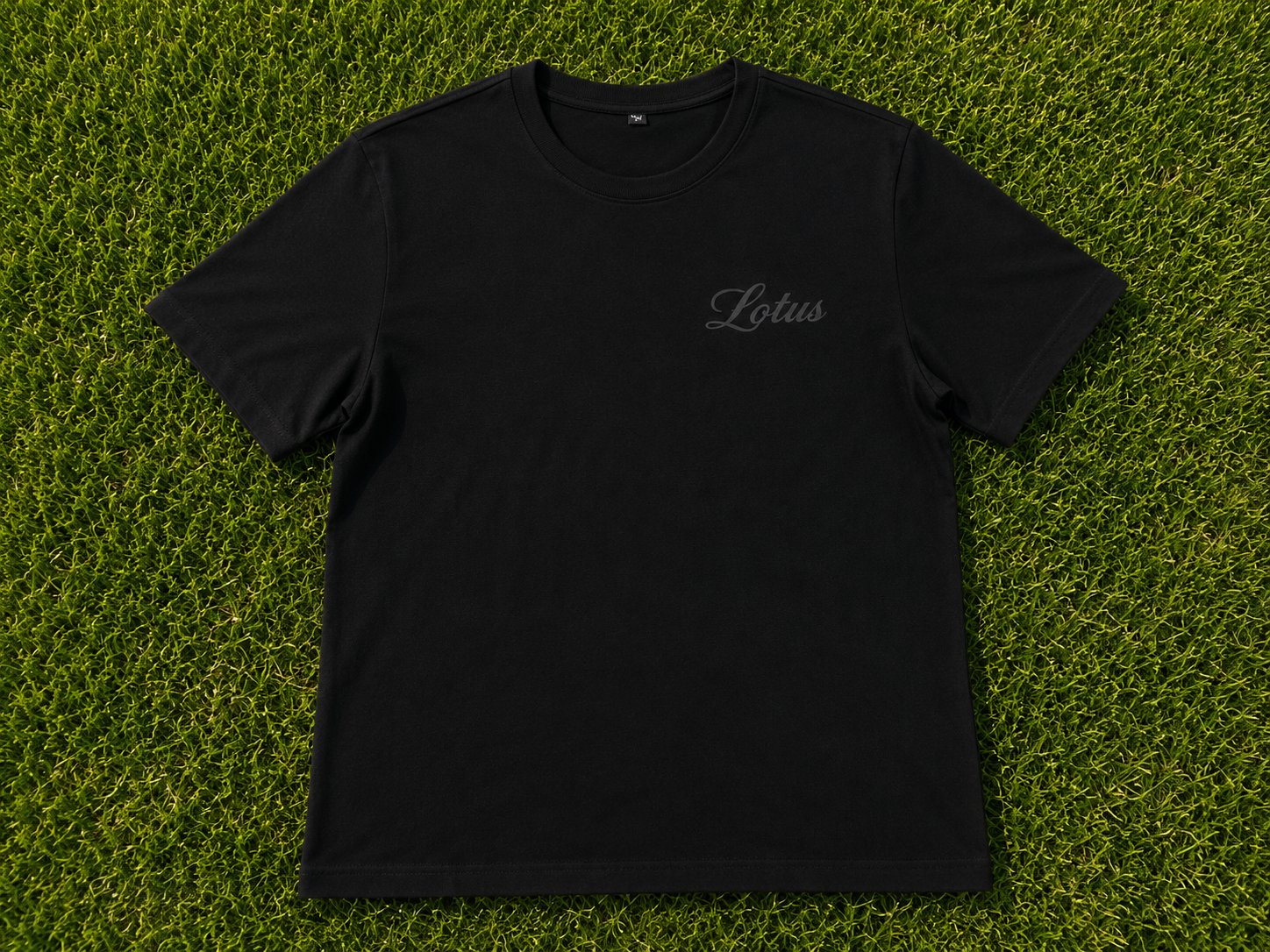 Black "OCHO Edition Lotus tee