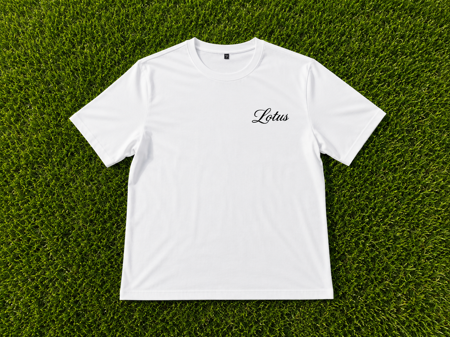 White "OCHO" Edition Lotus tee
